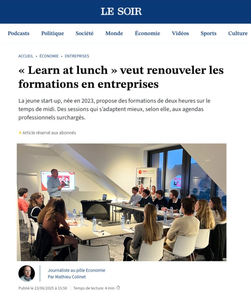 article du Soir