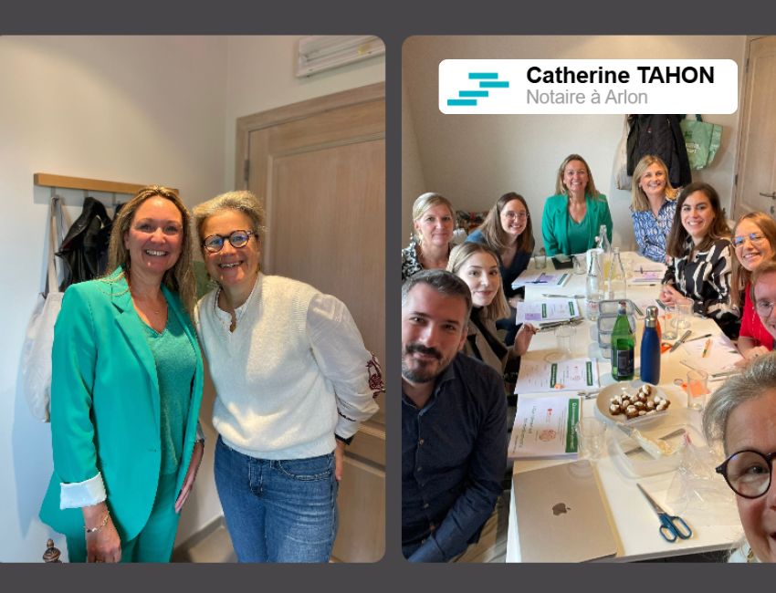 Témoignage de formation Learn at lunch chez Notaire Tahon