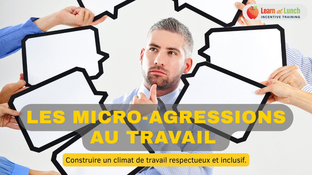 Formation micro agressions au travail