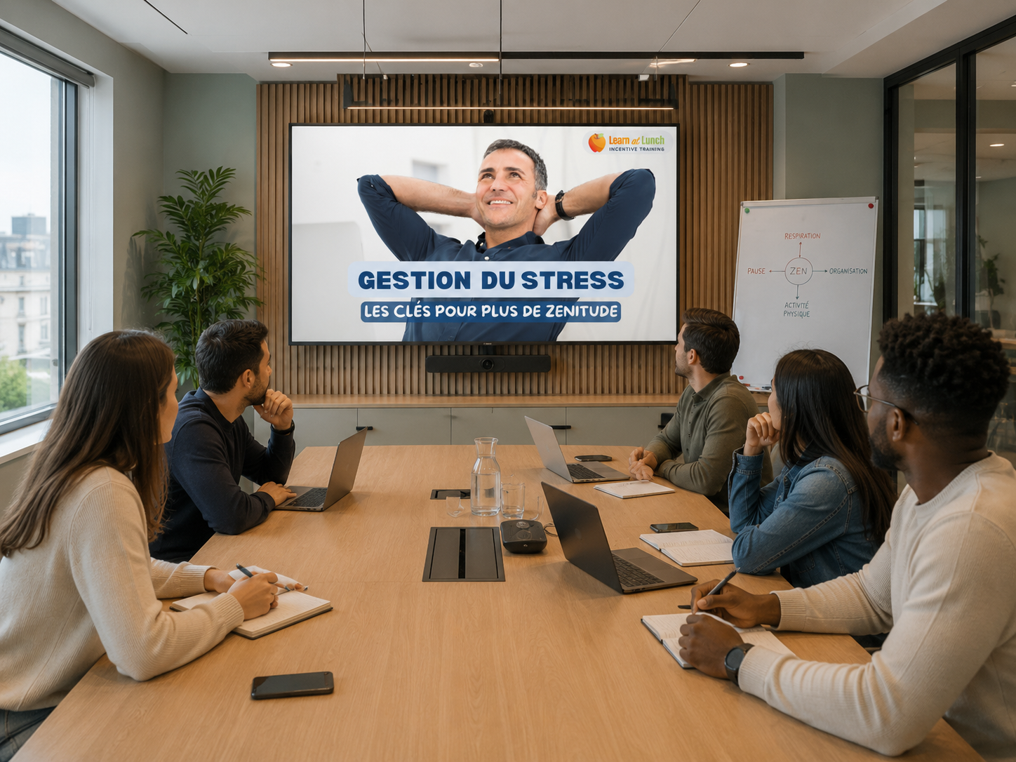 Learn at Lunch propose des formations courtes en entreprise