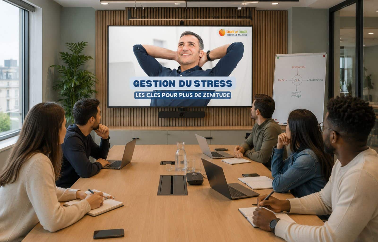 Learn at Lunch propose des formations courtes en entreprise
